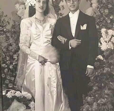 زمن الفن الجميل ..صورة نادرة.. صورة زفاف الفنان .. سعد عبد الوهاب 1 FB IMG 1623843754019