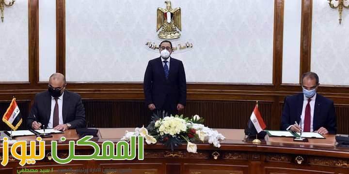 رئيس الوزراء يشهد توقيع مذكرة تفاهم بين مصر والعراق فى الاتصالات 4 FB IMG 1623938641737 1