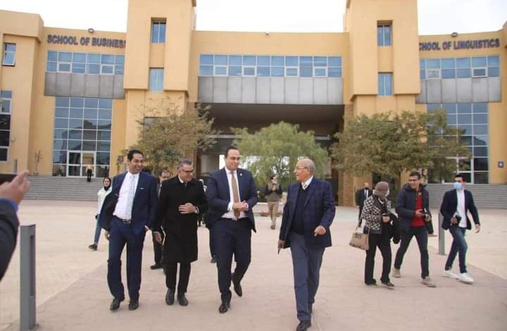 خلال ايام افتتاح المرحلة الاولى من المدينة الطبية بتكلفة ٢٥ مليار جنيه 4 FB IMG 1644435876763