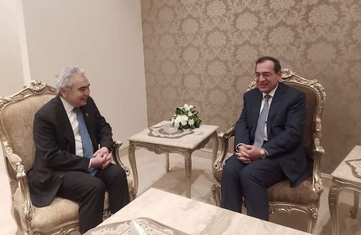 البترول تبحث مع الطاقة الدولية سبل زيادة التعاون فى الطاقة النظيفة 1 FB IMG 1644924558134