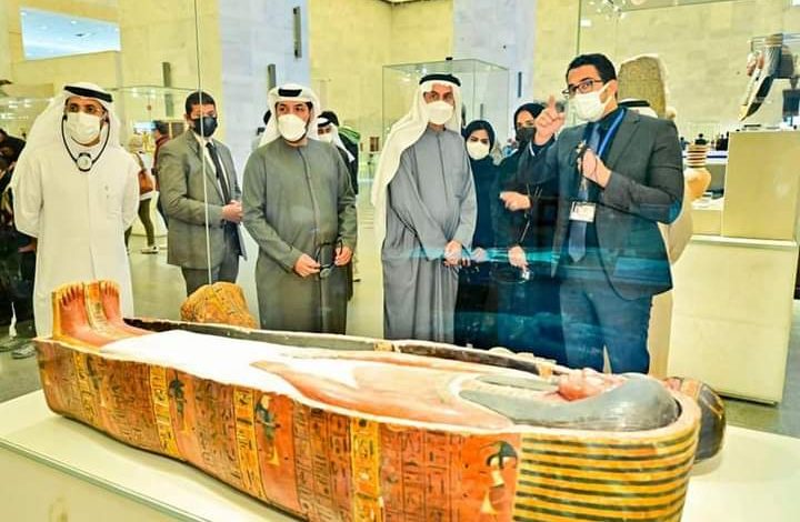 وفد من البرلمان الاماراتى يزور متحف الحضارة 1 FB IMG 1645083258681