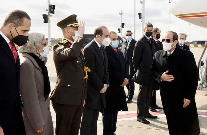 الرئيس عبد الفتاح السيسي يعود الي ارض الوطن بعد زيارة ناجحة للعاصمة البلجيكية 1 FB IMG 1645260236038