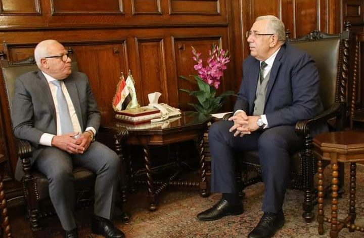 القصير" و "الغضبان" يبحثان سبل تحقيق التنمية الزراعية في بورسعيد 1 FB IMG 1645270300037