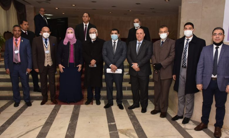 كشف عنها مؤتمر بهيئة محو الامية الامية تبلغ ٣٢% في الذكور، ٤٠% بالاناث و من 15 الي 40 سنة هي النسبة الاقل 2 IMG 20220205 WA0045