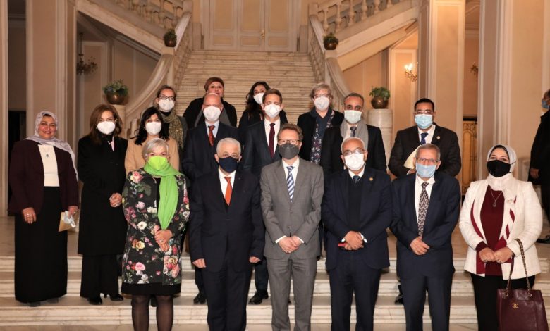 رفع مستوى تدريس اللغة الالمانية فى مذكرة بين التعليم وجوتة 4 IMG 20220215 WA0038