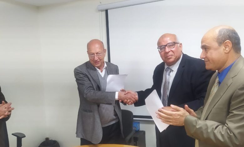 جامعة القاهرة التكنولوجية توقع بروتوكول تعاون في المجال الصناعي والتكنولوجي. 2 IMG 20220223 WA0035