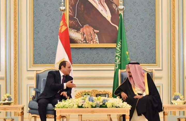 عقب استقباله للرئيس السيسى فى الرياض الملك سلمان يشيد بدور مصر المحوري فى المنطقة العربية، 1 FB IMG 1646767897443