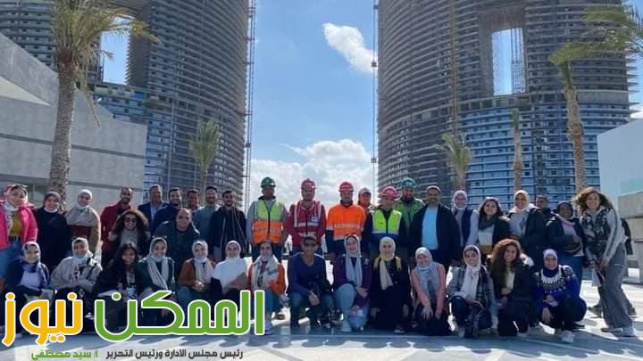 زيارة ميدانية لأساتذة وطلاب هندسة القاهرة للعلمين 3 IMG 20220305 WA0225