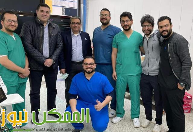 جراحة الأوعية الدموية" فى "مستشفى بدر جامعة حلوان ينجح في ااجراء ٣ عمليات دقيقة بدون تدخل جراحى 1 IMG 20220308 WA0222
