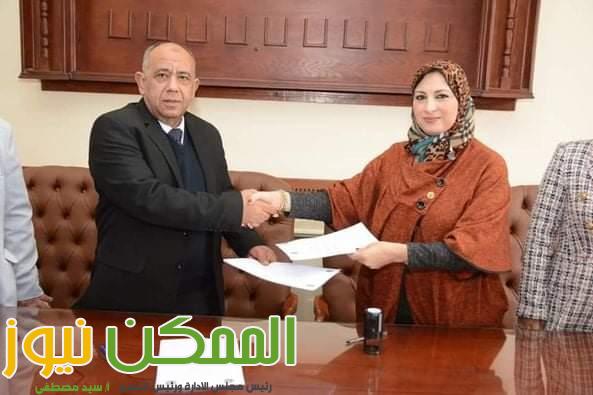 بروتوكول تعاون بين زراعة عين شمس والمجلس الوطني للشباب 3 IMG 20220315 WA0044