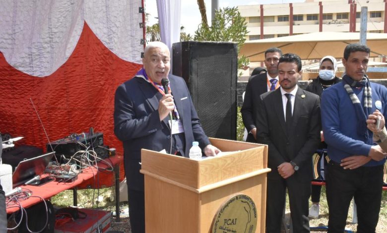 احتفالات جامعة مدينة السادات بعيدها التاسع. 3 IMG 20220316 WA0028