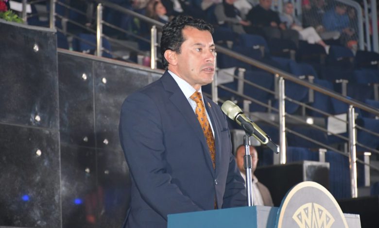 وزير الشباب والرياضة يحفز لاعبى المنتخب قبل مباراة السنغال 1 IMG 20220317 WA0428