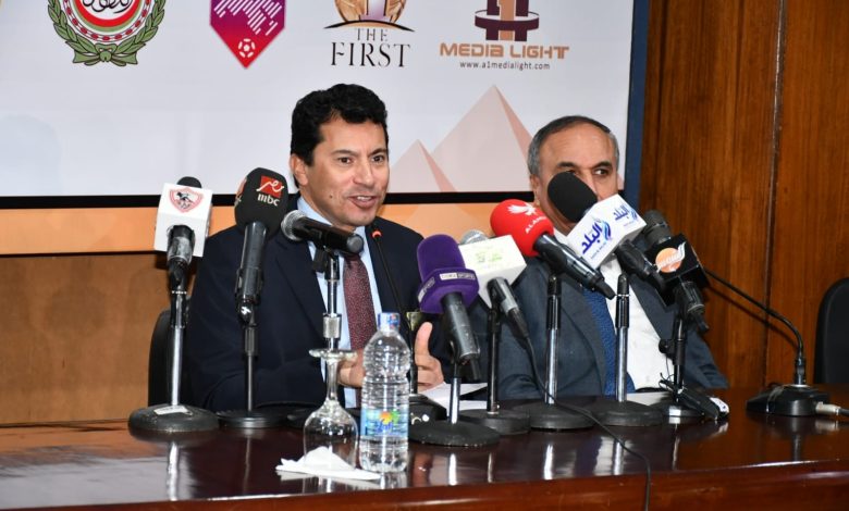 وزير الشباب والرياضة ورئيس مجلس إدارة الأهرام يشهدان عقد تسويق جائزة «The First» 5 IMG 20220321 WA0108
