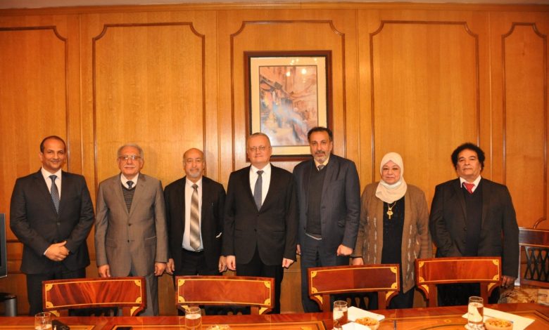 بوريسينكو: القمح الروسى الى مصر لن يتوقف ونثق بالخريجين فى نشر الحقائق 1 IMG 20220323 WA0043