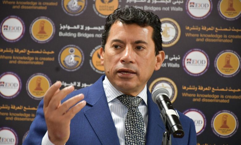 وزير الرياضة يهنئ منتخب مصر للتايكوندو بالفوز بذهبية وبرونزية بطولة العالم بأسبانيا 1 IMG 20220327 WA0048