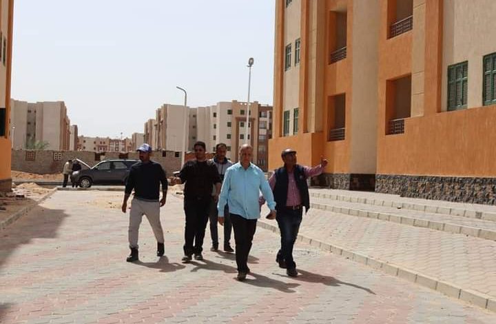 جولات مكثفة لمسئولي المدن الجديدة لمتابعة سير العمل بالمشروعات 6 FB IMG 1649583354733