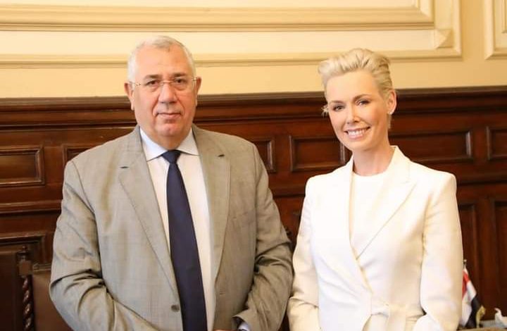 وزير الزراعة يبحث مع مؤسسة الغذاء النرويجية سبل تعزيز مرونة القطاع الزراعي في مواجهة التغيرات المناخية. 3 FB IMG 1649970142603