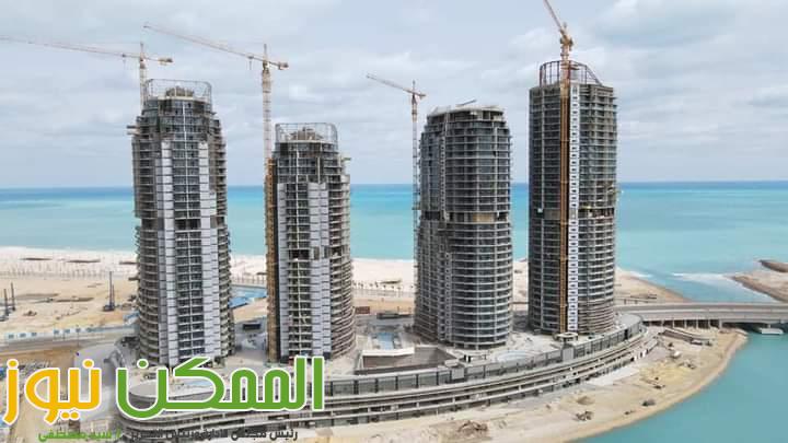 الانتهاء من تشطيب واجهات 15 برجاً تم الانتهاء من تنفيذها بالمنطقة الشاطئية بالعلمين الجديدة 6 FB IMG 1650046942131