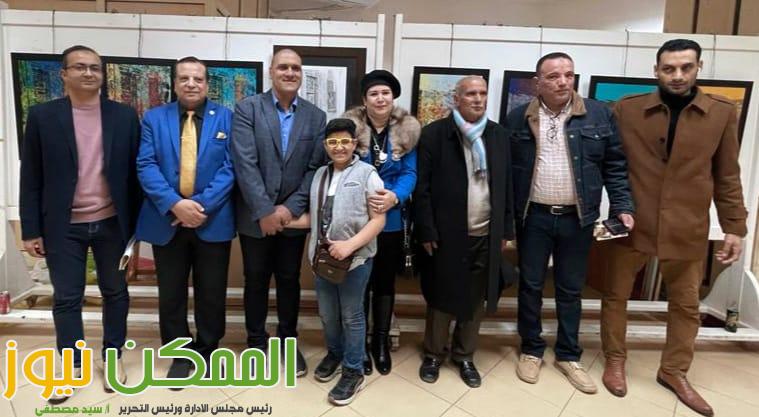 معرض لاساتذة الفنون الجميلة بجامعة المنصورة 1 IMG 20220403 WA0033