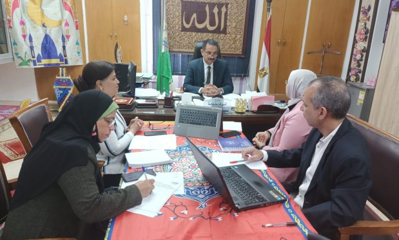 الجيزة تعقد اجتماع الأمانة الفنية للتعليم والتدريب المزدوج " 3 IMG 20220405 WA0034