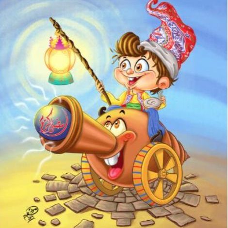 فى يوم اليتيم افتتاح معرض كاريكاتير"ألوان مرحة للاطفال 3 IMG 20220405 WA0037