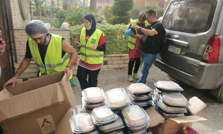 مؤسسة المرأة الأفريقية تشارك مصر الخير في حملة "إفطار صائم" 3 IMG 20220408 WA0069