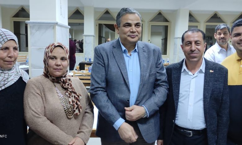 رئيس جامعة كفرالشيخ يشهد حفل ختام الأنشطة الطلابية بالمدن الجامعية 1 IMG 20220409 WA0044