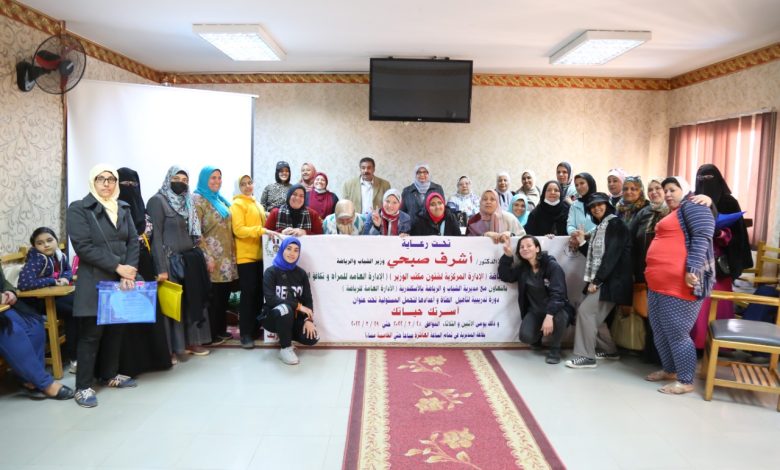 وزير الشباب والرياضة يتفقد مركز شباب الهايكستب ومركز شباب عرب الحصن 1 IMG 20220409 WA0058