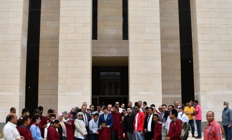 وزير الشباب والرياضة يلتقي مجموعة من شباب ذوى الهمم بمقر الوزارة بالعاصمة الإدارية الجديدة 2 IMG 20220410 WA0075