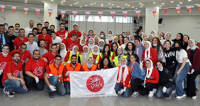 ٨ الاف وجبة يوفرها فريق "علشانك يا بلدي" بالألمانية بالقاهرة 4 IMG 20220426 WA0082