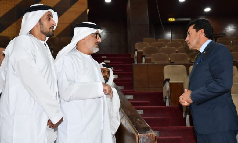 وزير الرياضة يبحث استضافة مصر للنسخة السابعة من ماراثون زايد الخيري 3 1 1