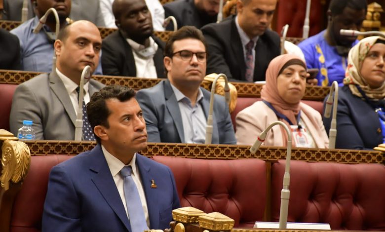 المشاركون فى منحة ناصر للقيادة فى زيارة لمجلسى النواب و الشيوخ 3 IMG 20220604 WA0329