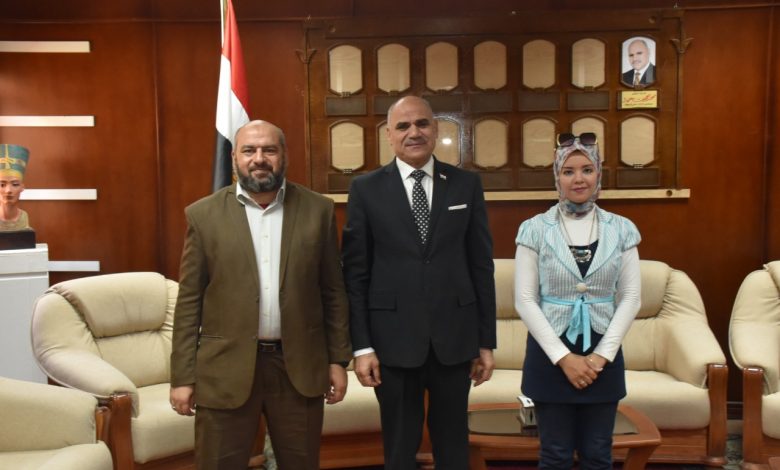 تعاون علمى بين جامعة الاقصر ومشروع تعزيز المرونة المناخية 1 IMG 20220612 WA0130