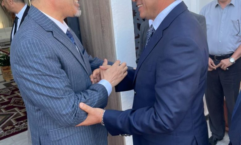 وزير الرياضة يصل الجزائر لحضور افتتاح بطولة ألعاب البحر المتوسط 3 IMG 20220624 WA0123