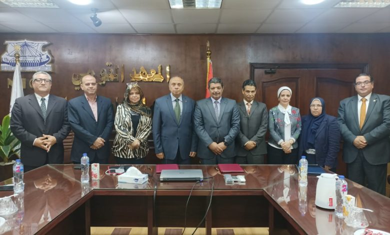 بروتوكول تعاون بين القومي لعلوم البحار وهيئة الطاقة الذرية. 1 IMG 20220703 WA0116