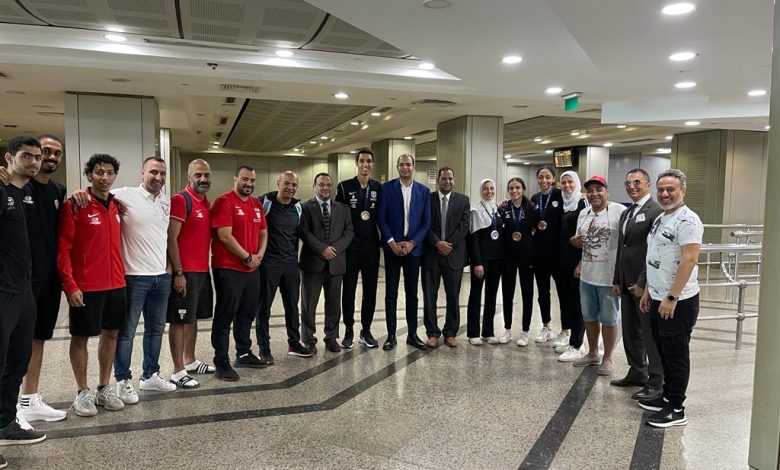 استقبال حا٥ل لمنتخب التايكوندو بإنجازه فى دورة البحر المتوسط 1 IMG 20220705 WA0060