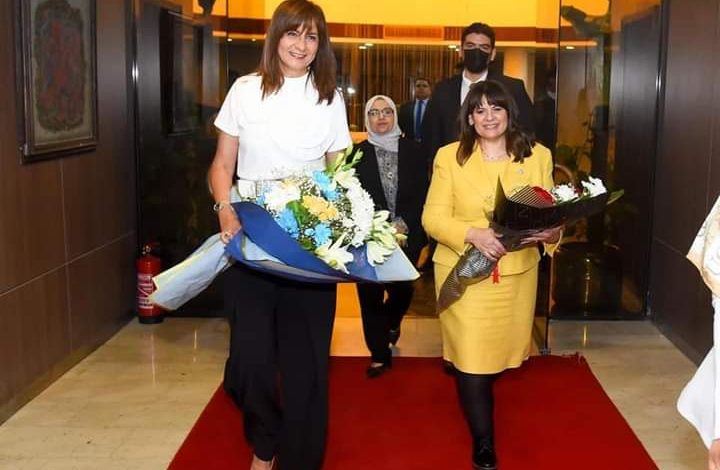 وزيرة الهجرة الجديدة : جولات وزيارات خارجية للتعرف على احتياجات المصريين بالخارج 3 FB IMG 1660578144794