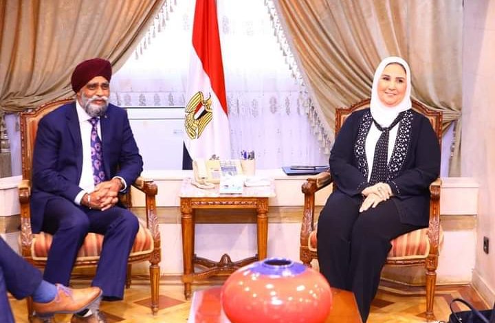 مباحثات مصرية كندية فى مجال الخدمة المجتمعية والحماية الاجتماعية 3 FB IMG 1660763236180