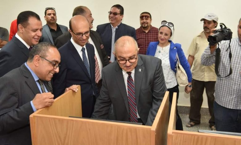 جامعة أسيوط تستقبل وفد التحول الرقمى لوزارة التعليم العالى 3 IMG 20220801 WA0111