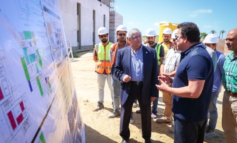وزير التعليم العالي يتفقد عددًا من الجامعات بمدينة برج العرب 3 IMG 20220806 WA0109