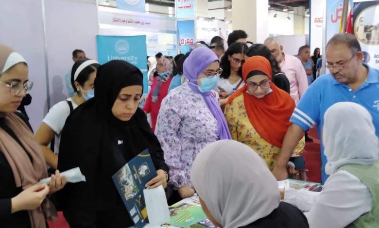 القاهرة تشارك في فعاليات معرض أخبار اليوم التعليم العالي بمشاركة الجامعات المصرية.. 3 IMG 20220815 WA0013