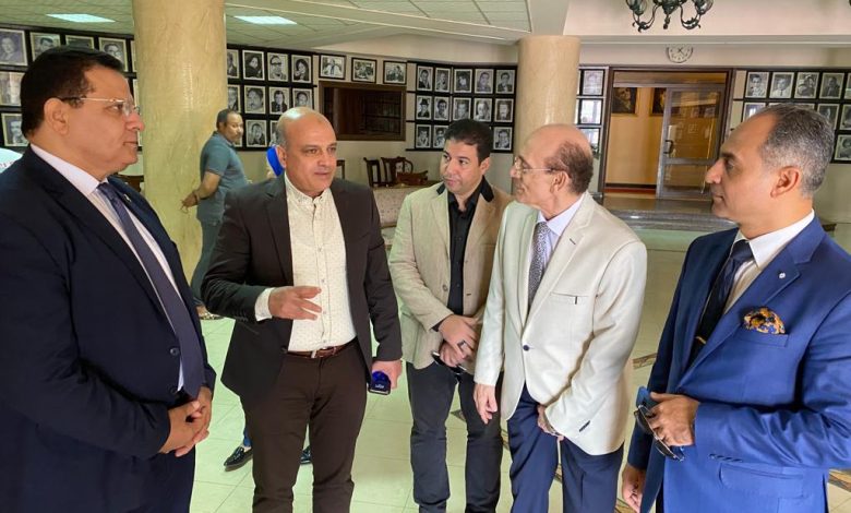 الفنان محمد صبحى يرأس اجتماع الخطة التنفيذية لمبادرة القائد القدوة 5 IMG 20220816 WA0102