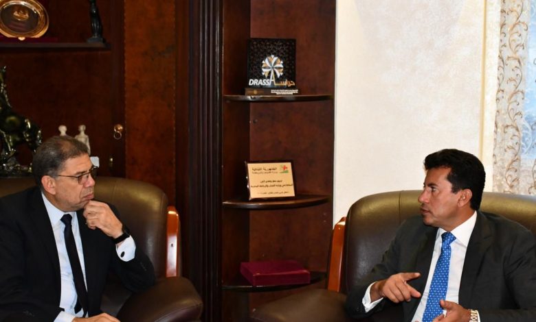 وزير الرياضة يلتقي برئيس الاتحاد المصري للشراع لمناقشة خطة الاتحاد 1 IMG 20220822 WA0022