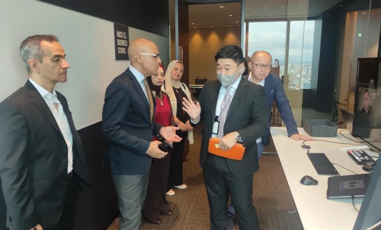 وفد من الجامعة المصرية اليابانية يزور مجموعة متميزة من الجامعات باليابان 3 IMG 20220825 WA0059