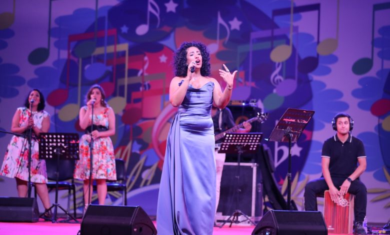 أميرة رضا" تشدو بأجمل الأغانى فى الليلة الرابعة لـ "صيف الإنتاج الثقافى 3 IMG 20220827 WA0000