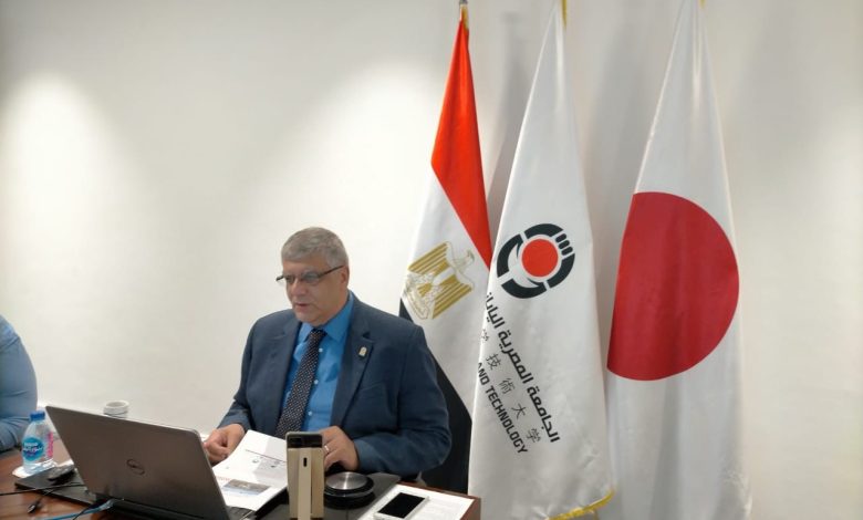 الجامعة المصرية اليابانية تشارك بمؤتمر التبادل الجامعي بين اليابان وإفريقيا 2022 1 IMG 20220827 WA0080