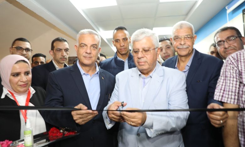 وزير التعليم العالي يضع حجر أساس المدينة الطبية لجامعة المنوفية . 3 IMG 20220827 WA0103
