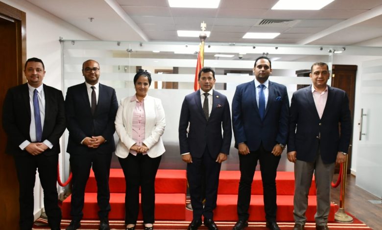 وزير الشباب والرياضة يلتقي رئيس الألعاب الترفيهية لمناقشة خطة الاتحاد الفترة المقبلة 4 IMG 20220830 WA0170