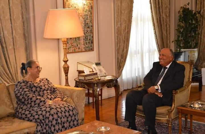 وزير الخارجية يستقبل مبعوثة سكرتير عام الأمم المتحدة الخاصة للقرن الإفريقي 1 FB IMG 1662929804921