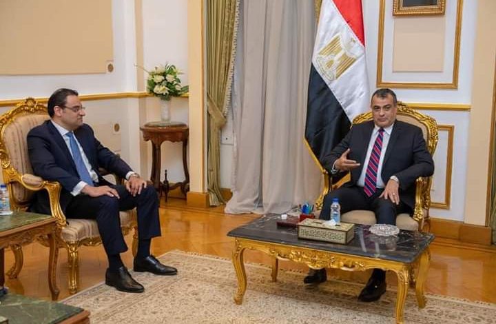 وزير الدولة للإنتاج الحربي" يستقبل "سفير مصر بجمهورية التشيك 1 FB IMG 1664447516857